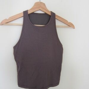 Vuori plyo pose rib tank in Chia, women's xs